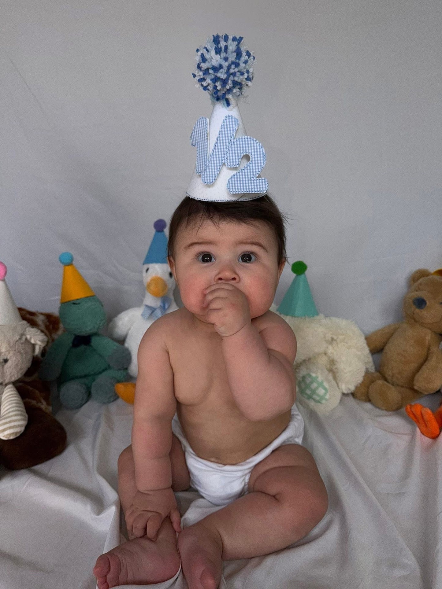 Half 1/2 Party Hat