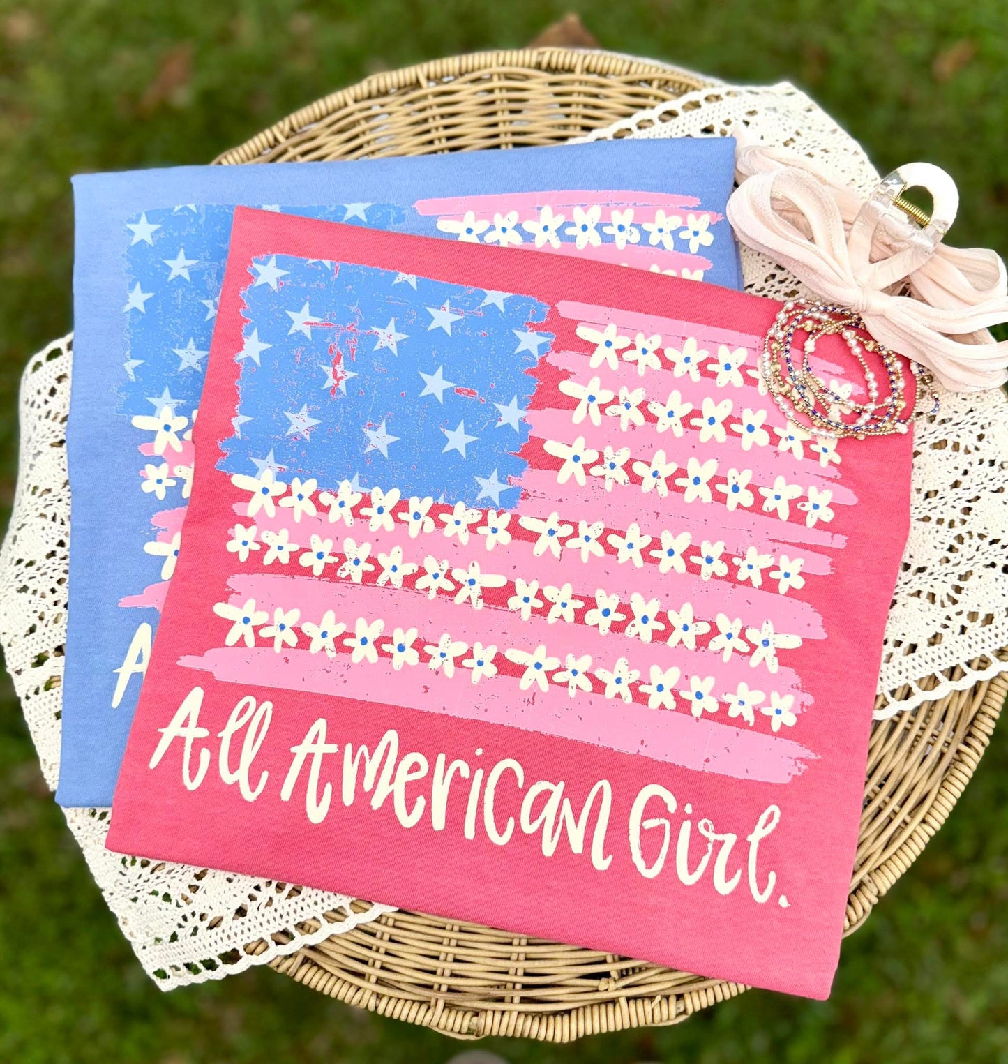 All American Girl graphic tee