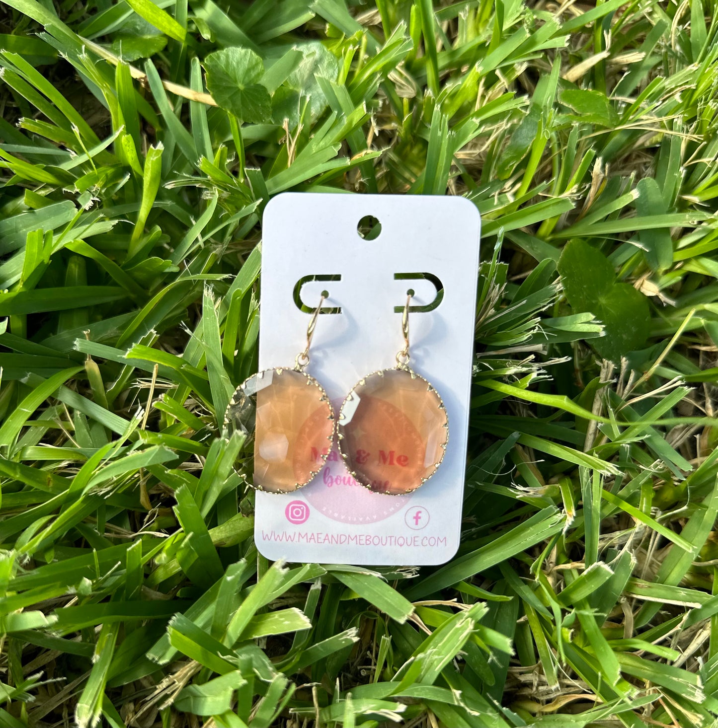 Topaz Stone Earrings