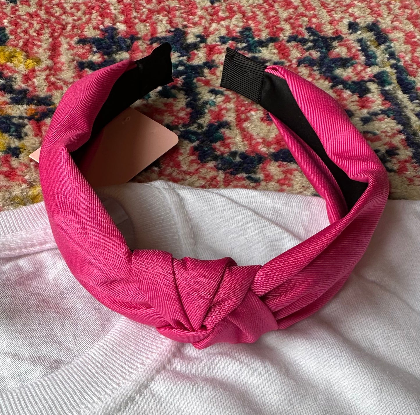 Pink Ribbon Headband