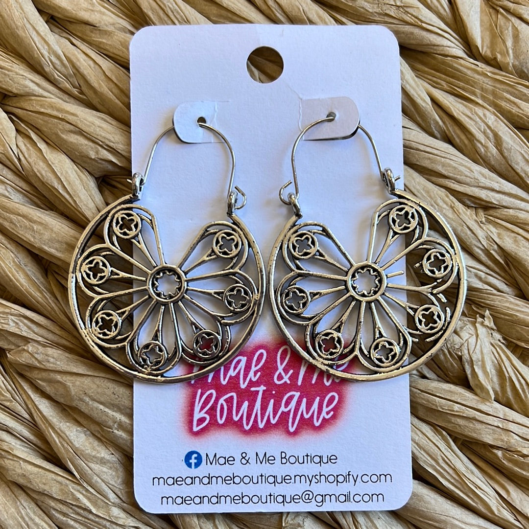 Silver Boho Earrings